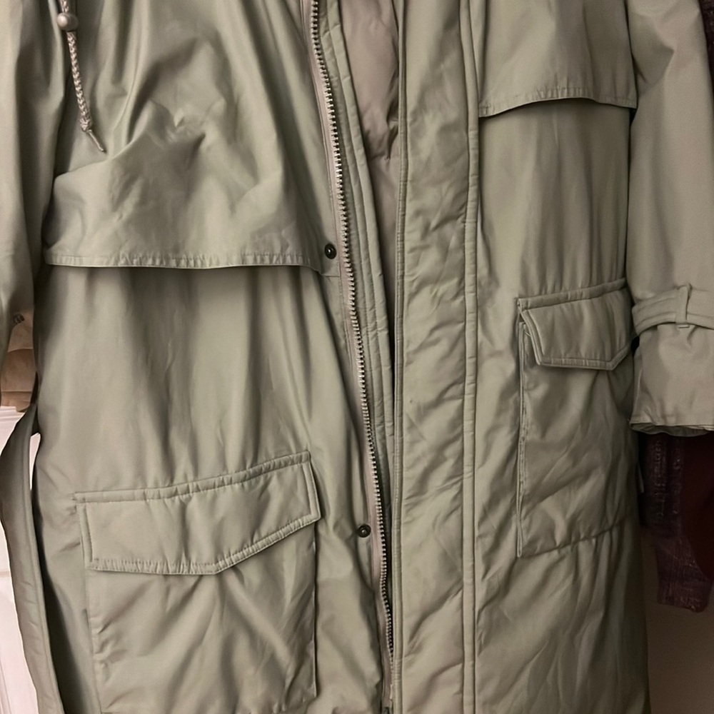 Warm Green Jacket (Goose Down) by Eddie Bauer